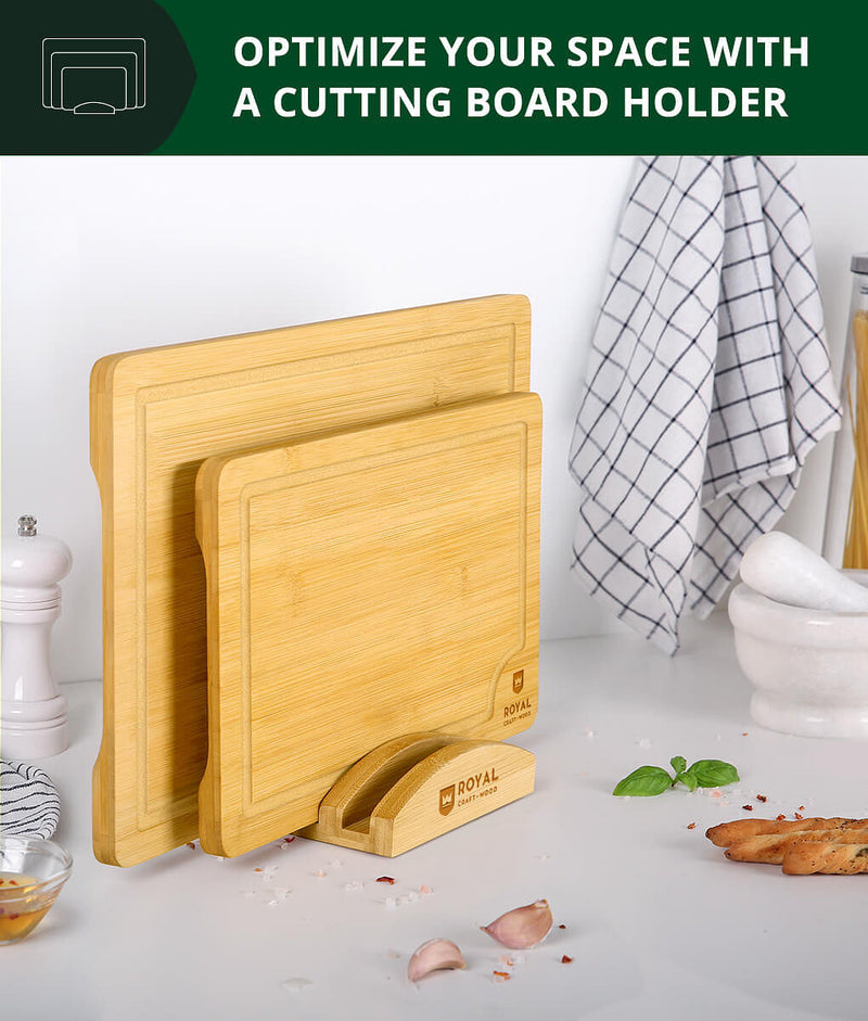 Cutting Board Organizer for 3 Boards-6