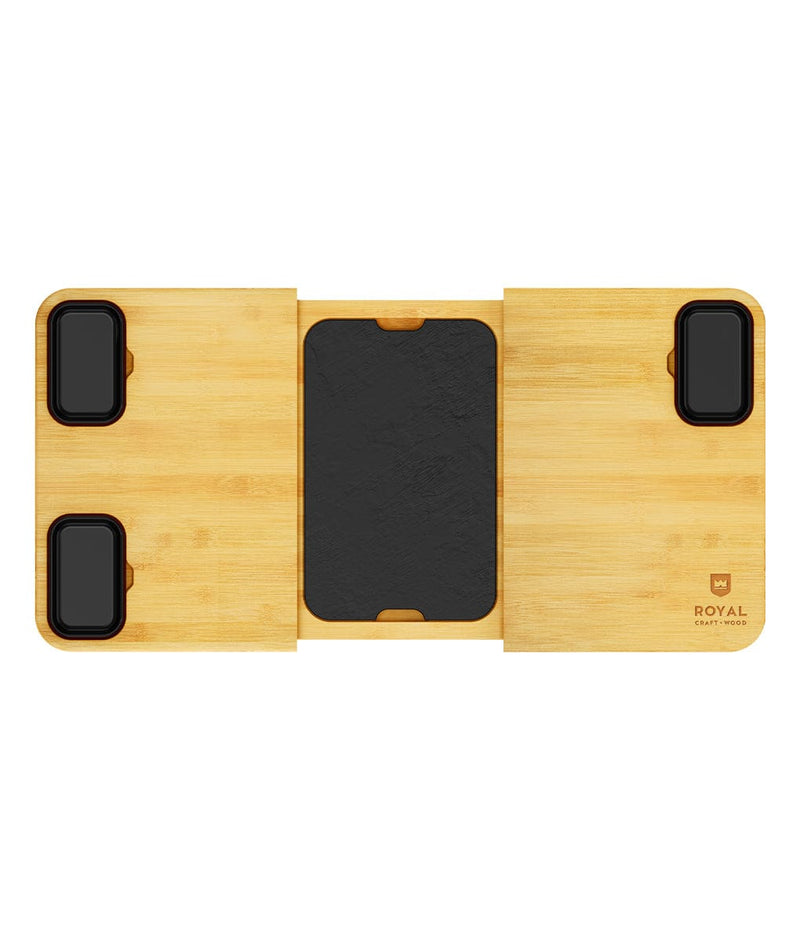 Cheese and Cracker Tray With Slate Plate-1