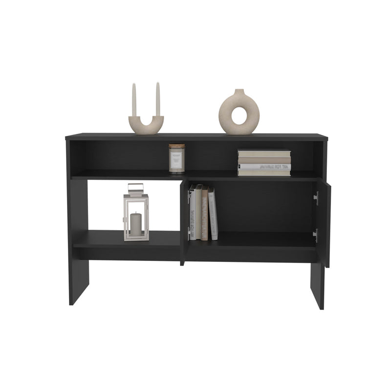 Console Table Midway, Living Room, Black-4