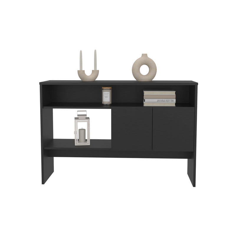 Console Table Midway, Living Room, Black-3