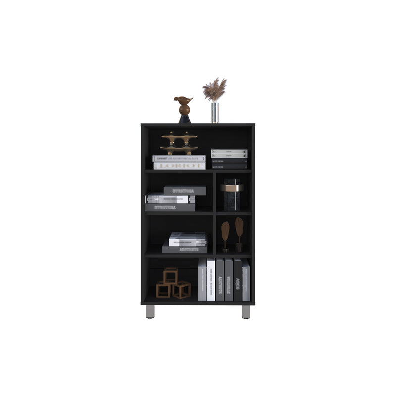 Bookcase Midway, Office, Black-1