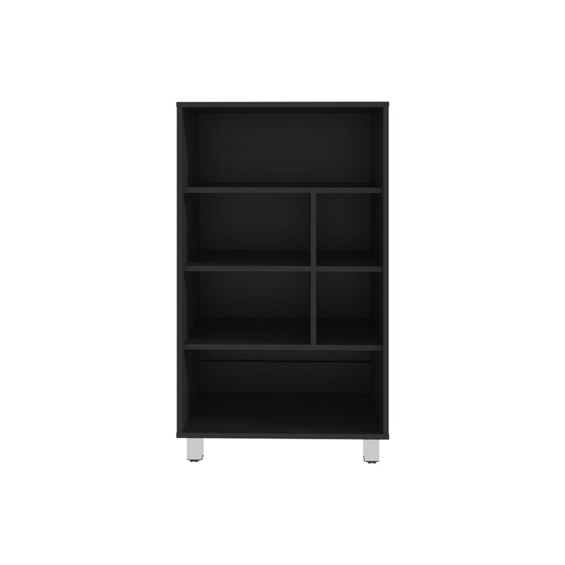 Bookcase Midway, Office, Black-2