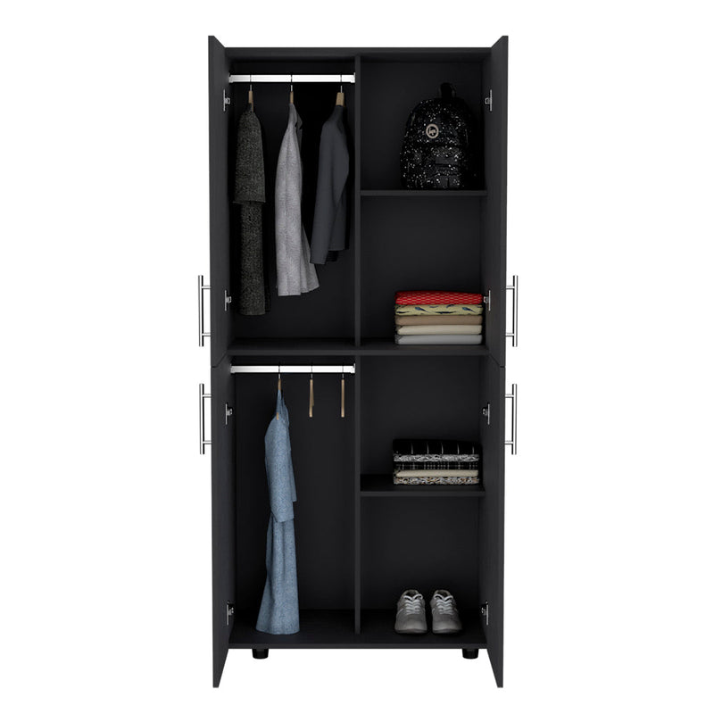 Armoire Moscow, Bedroom, Black-4