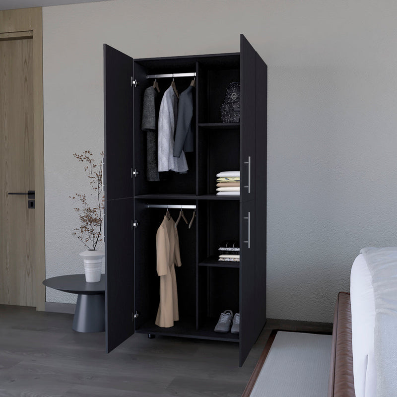 Armoire Moscow, Bedroom, Black-3