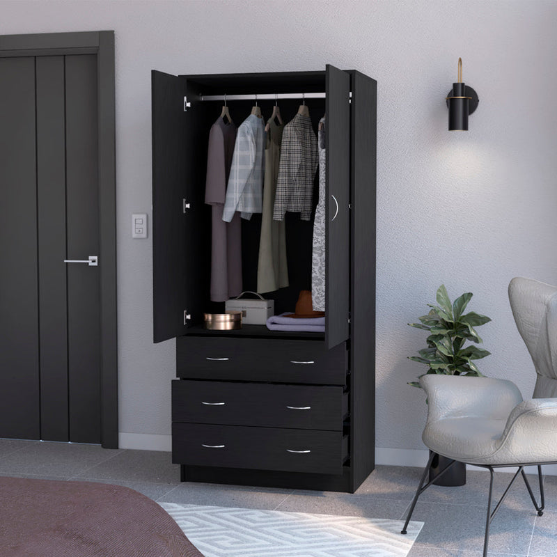 Armoire Ramey, Bedroom, Black-3