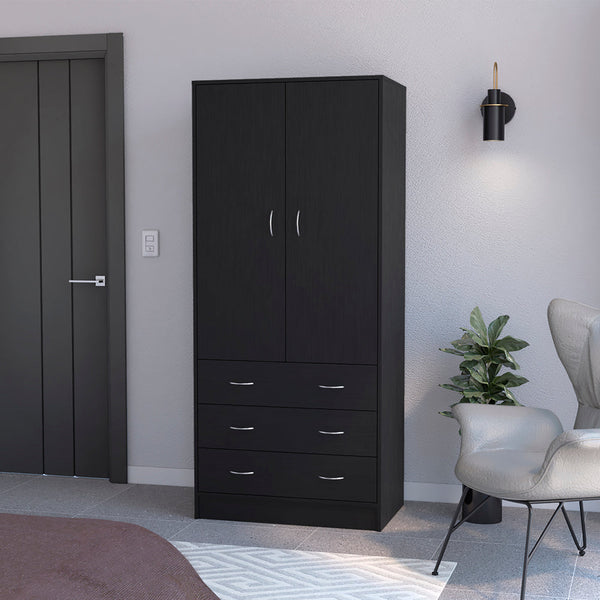 Armoire Ramey, Bedroom, Black-0