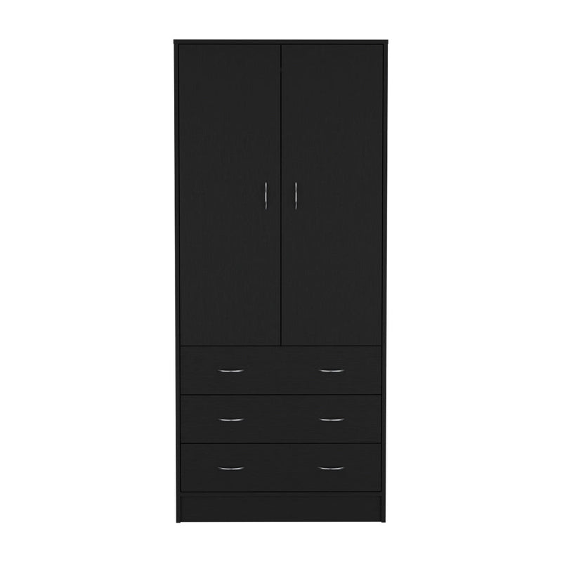 Armoire Ramey, Bedroom, Black-1