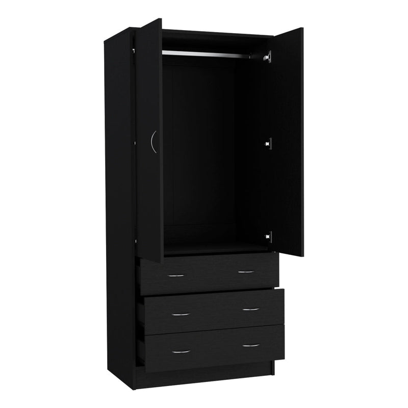 Armoire Ramey, Bedroom, Black-5