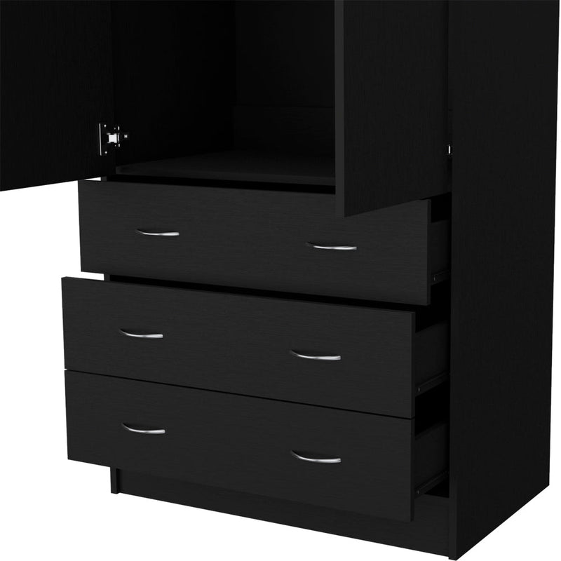 Armoire Ramey, Bedroom, Black-6