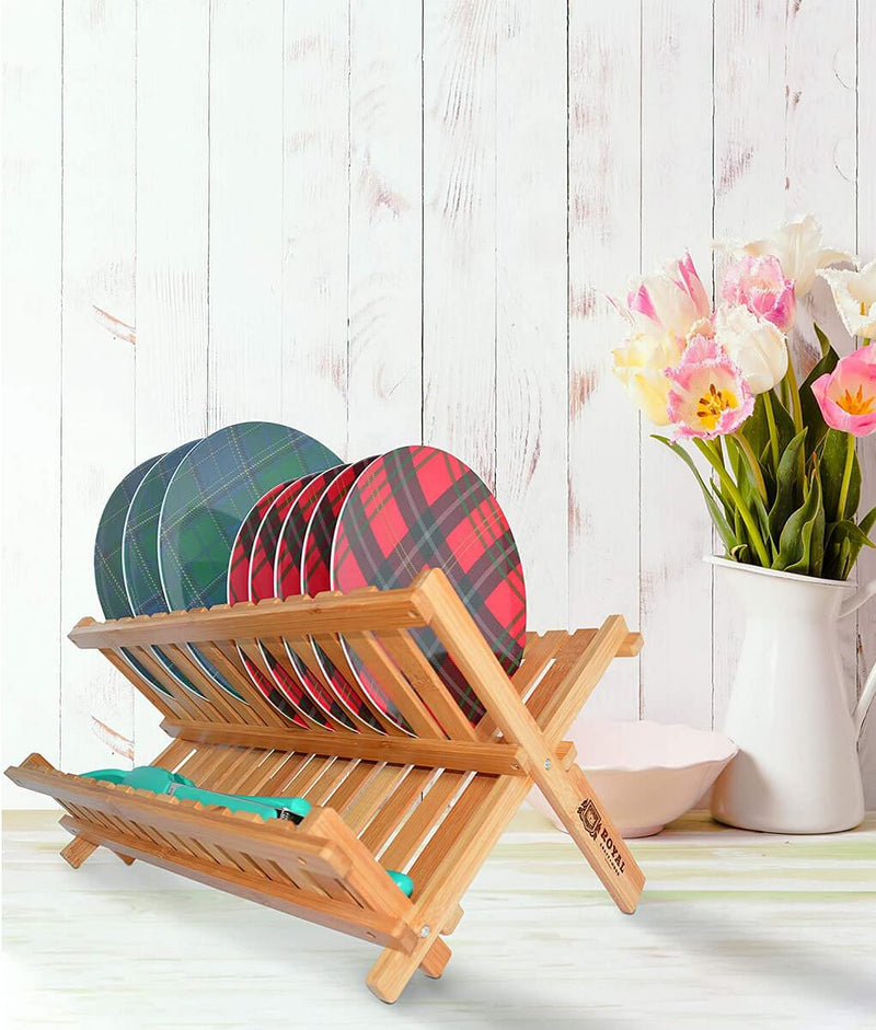 Bamboo Dish Rack-1