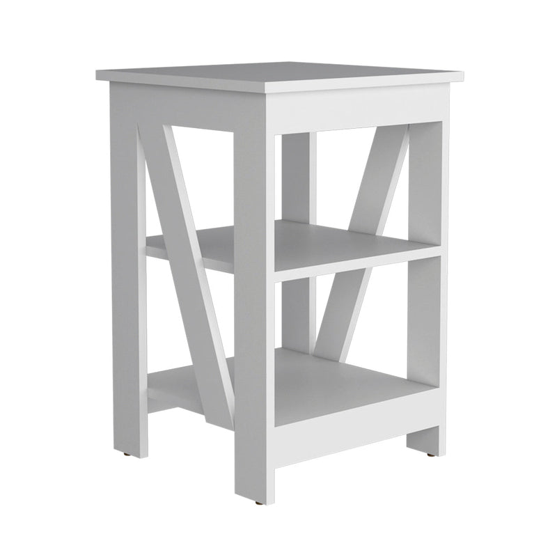 Side Table Rossville, Living Room, White-5