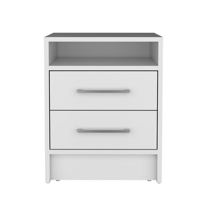 Nightstand Chase, Bedroom, White-2