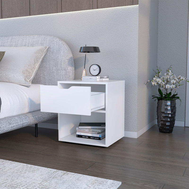 Nightstand Altheimer, Bedroom, White-3