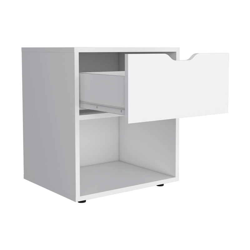 Nightstand Altheimer, Bedroom, White-6