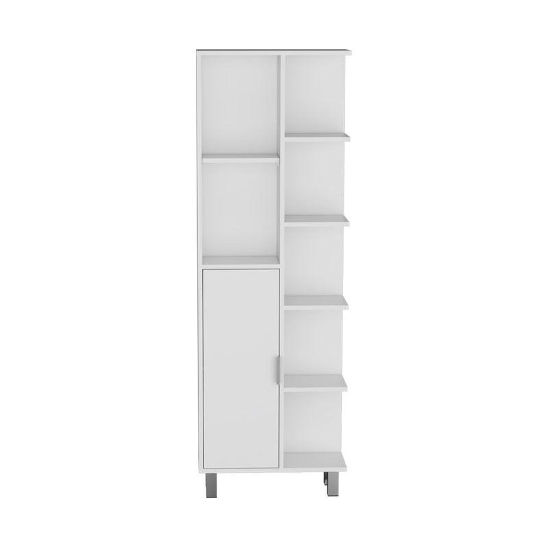 Linen Cabinet Derby, Bathroom, White-1