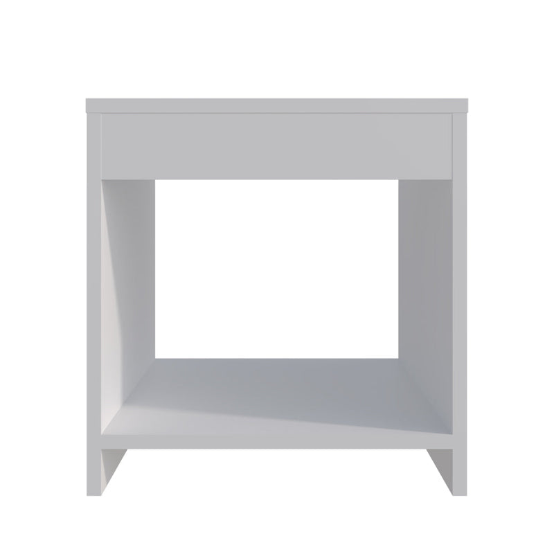 Nightstand Elaine, Bedroom, White-2