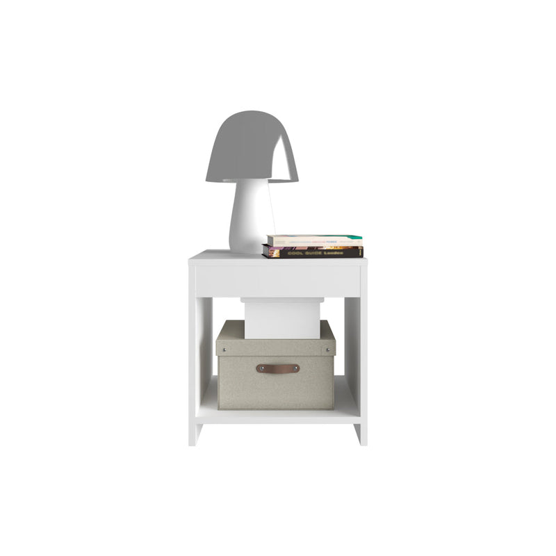 Nightstand Elaine, Bedroom, White-1