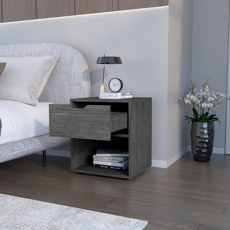 Nightstand Altheimer, Living Room, Light Gray-3