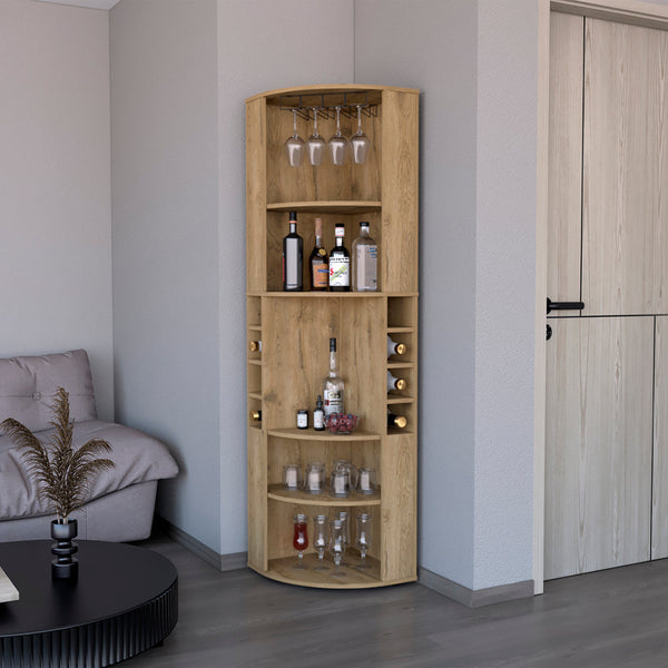 Bar Cabinet Jansen, Living Room, Macadamia-0