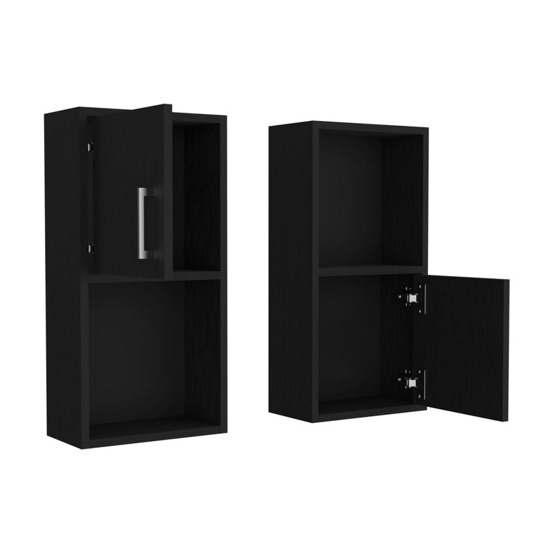 Medicine Cabinet Florence, Bathroom, Black-6