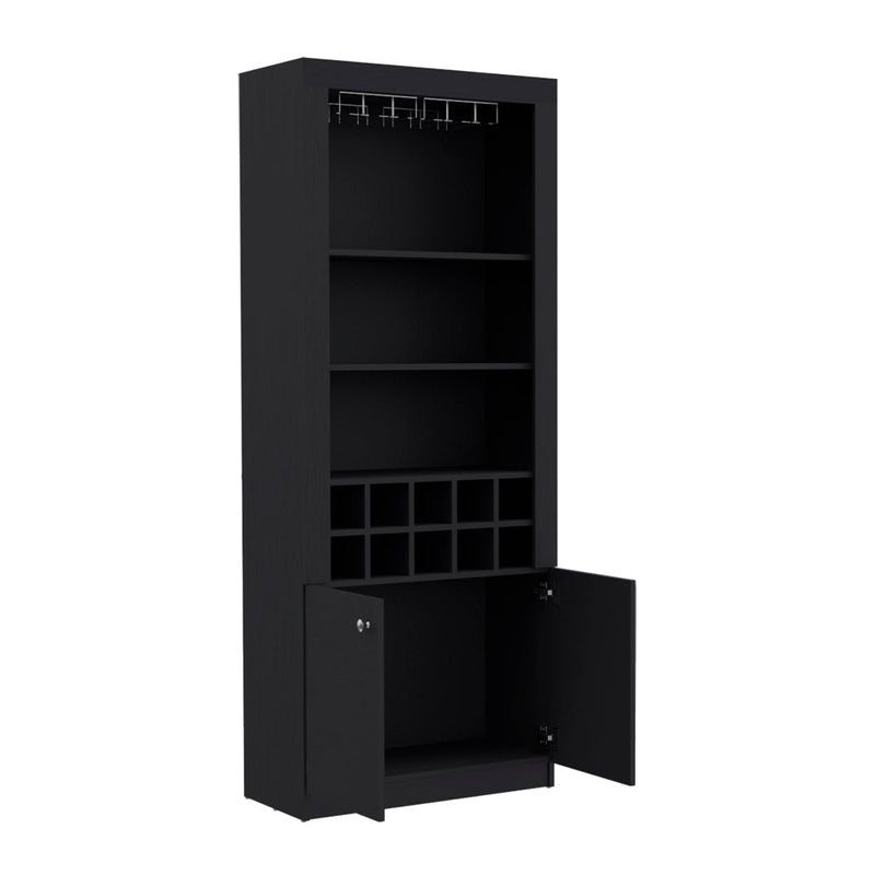 Bar Cabinet Nixon, Living Room, Black-6