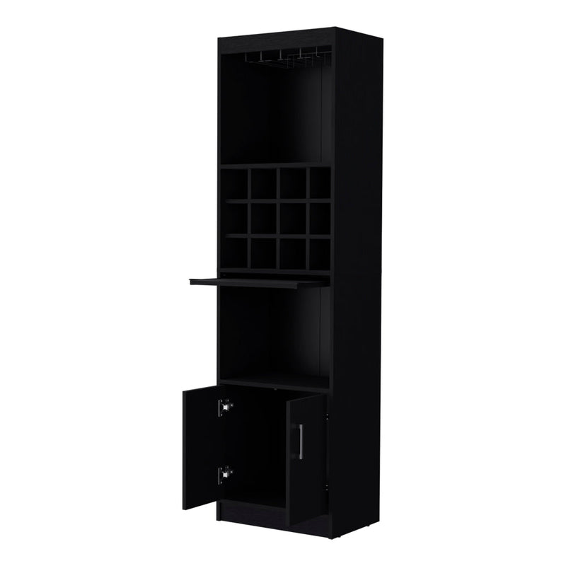 Bar Cabinet Fulton, Living Room, Black-6