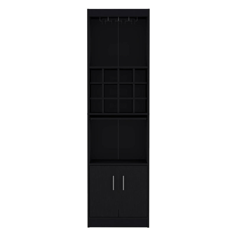 Bar Cabinet Fulton, Living Room, Black-1