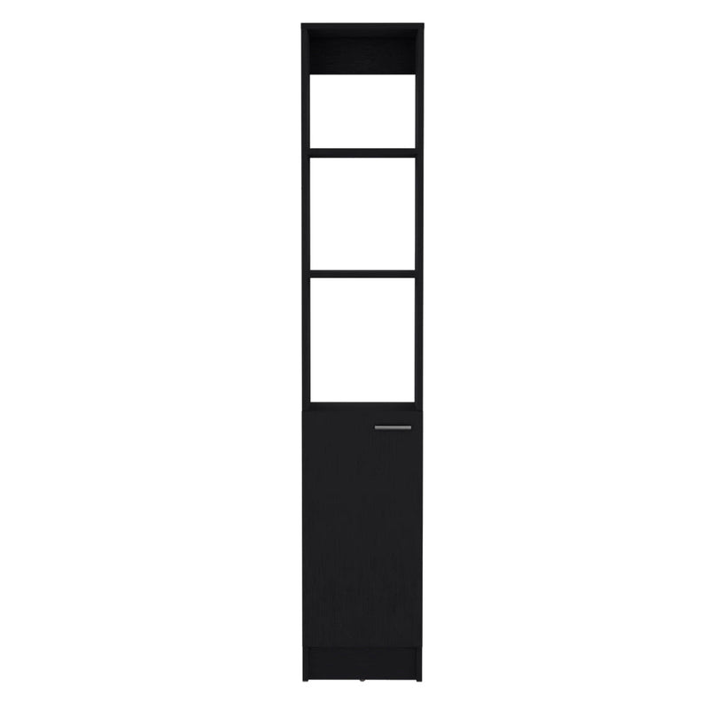 Linen Cabinet Marion, Bathroom, Black-1