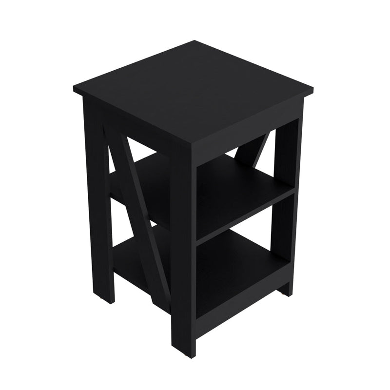 Side Table Rossville, Living Room, Black-6