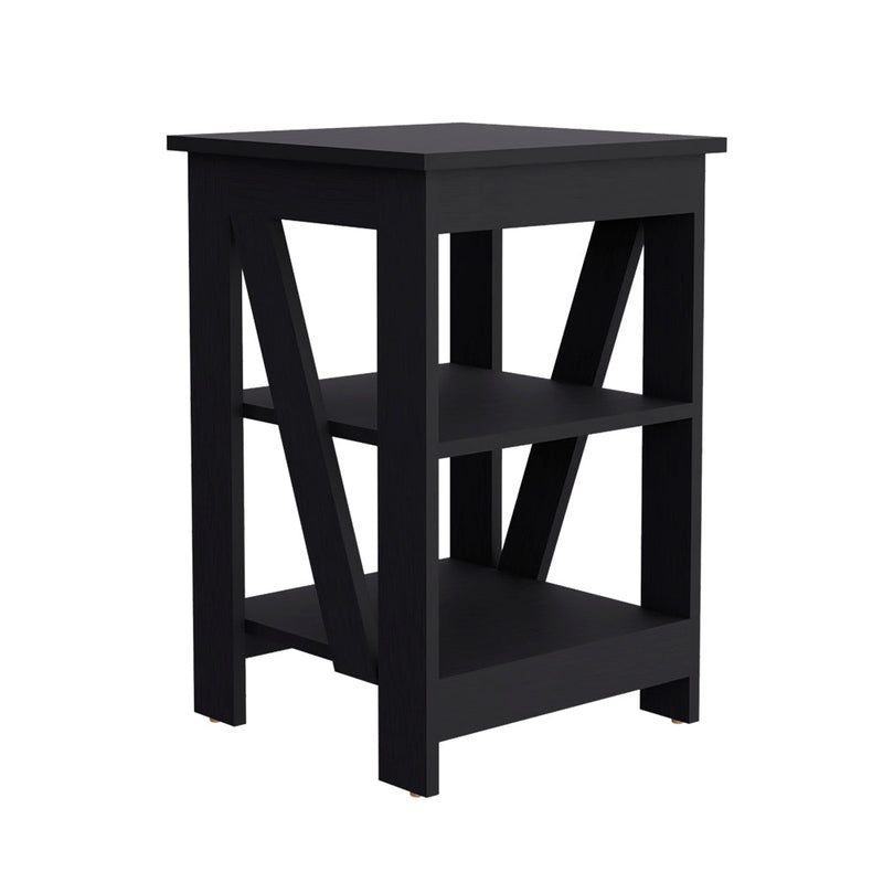 Side Table Rossville, Living Room, Black-5