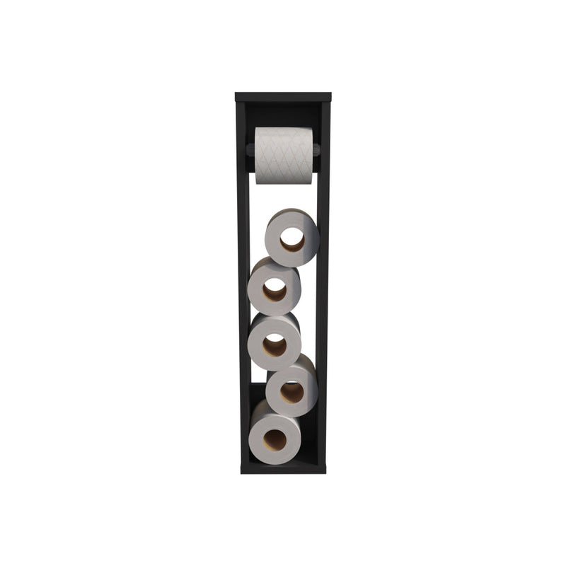 Toliet Paper Holder Magna, Bathroom, Black-1