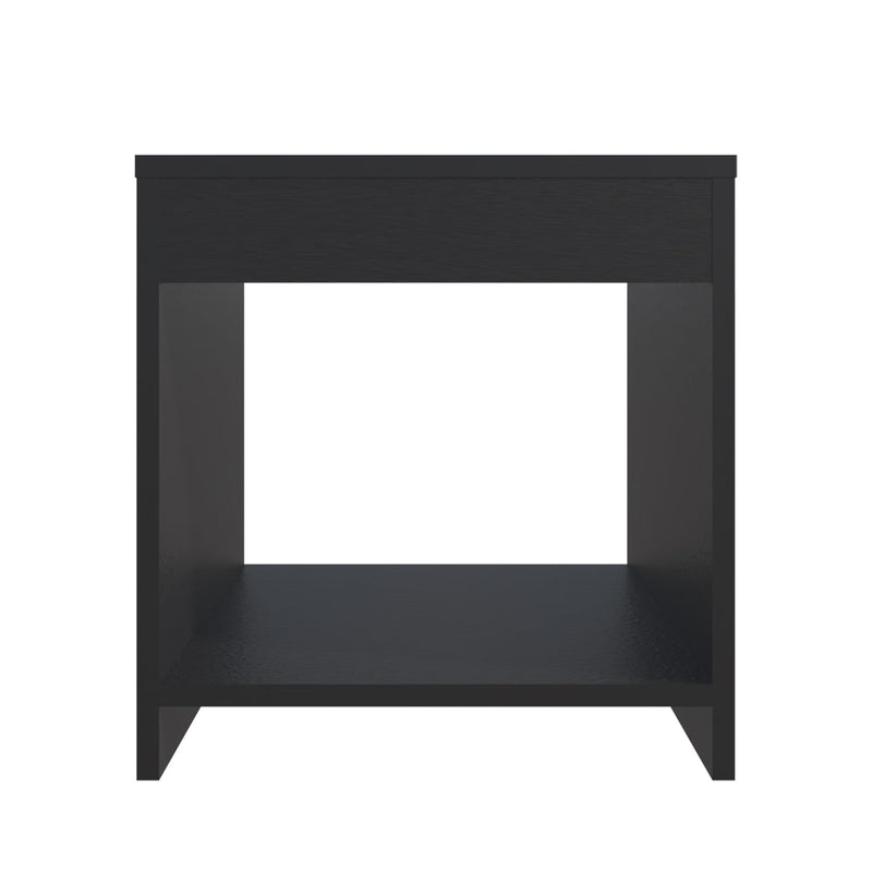 Nightstand Elaine, Bedroom, Black-2