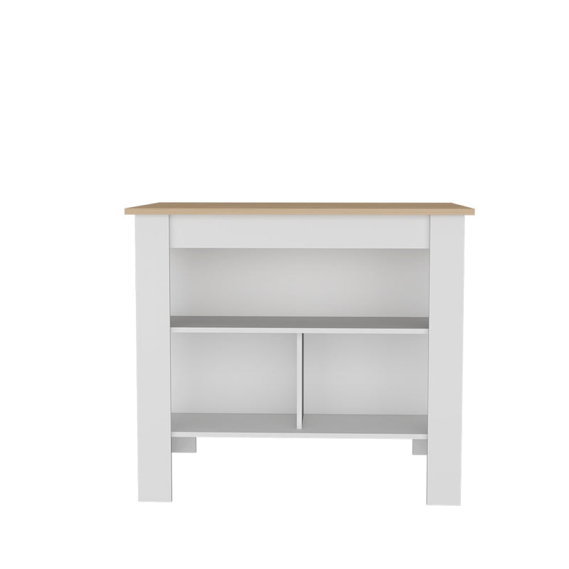 Kitchen Island Ada, Kitchen, Light Pine / White-2