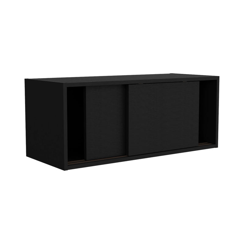 Wall Cabinet Bliss, Office, Black-4