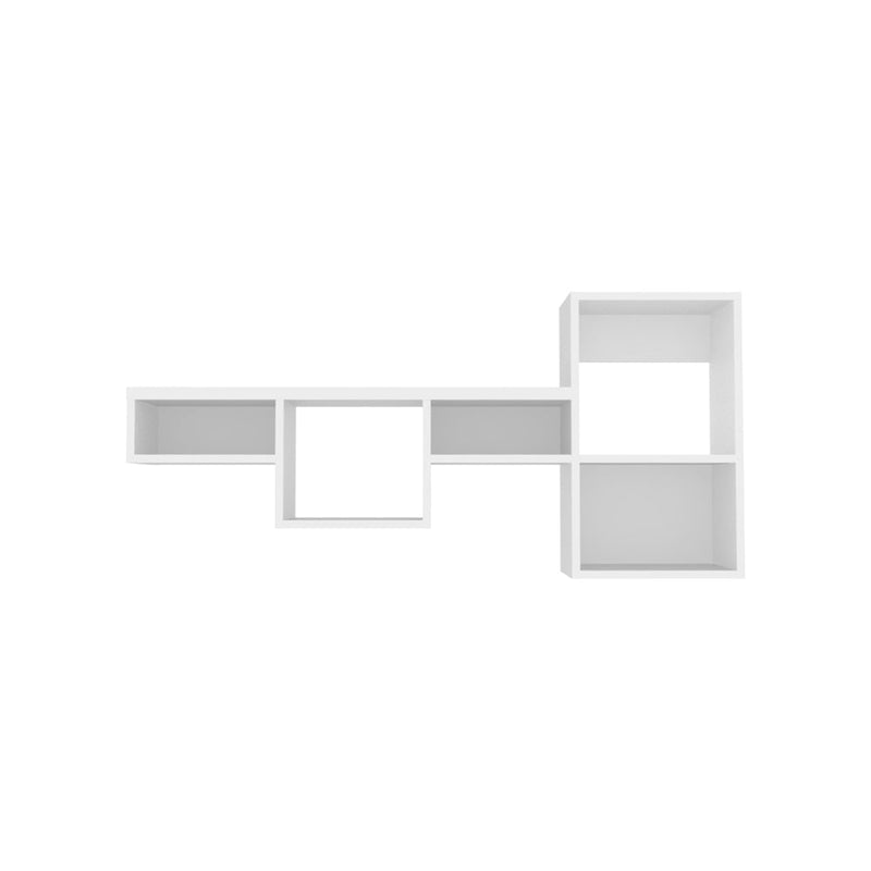 Wall Shelf Kiowa, Office, White-2