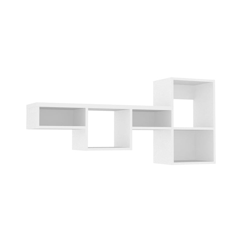 Wall Shelf Kiowa, Office, White-3