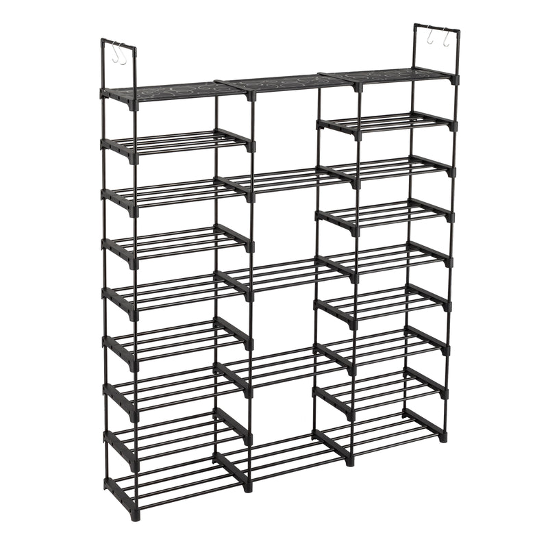 9 Tiers Shoe Rack Storage Organizer Shoe Shelf