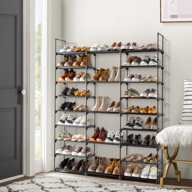 9 Tiers Shoe Rack Storage Organizer Shoe Shelf