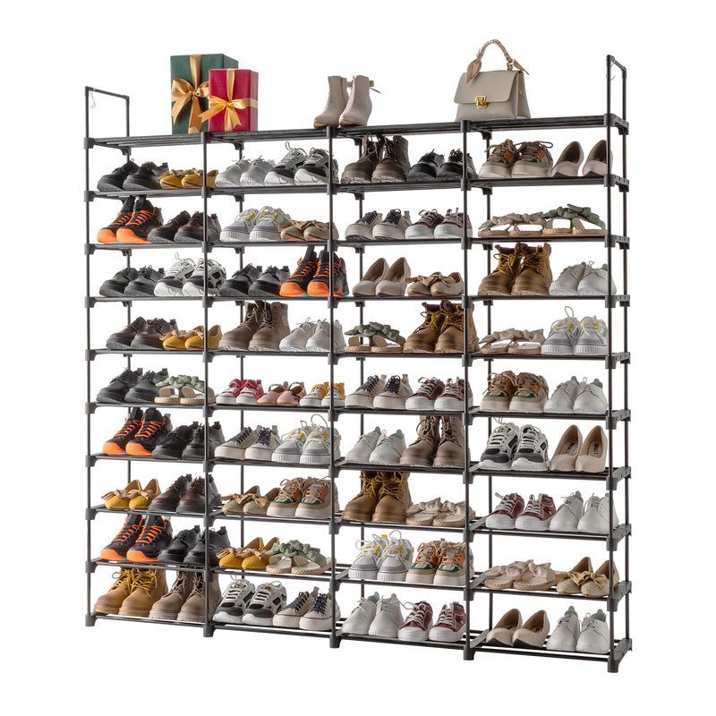 10 Tiers Shoe Rack Storage Organizer Shoe Shelf Organizer