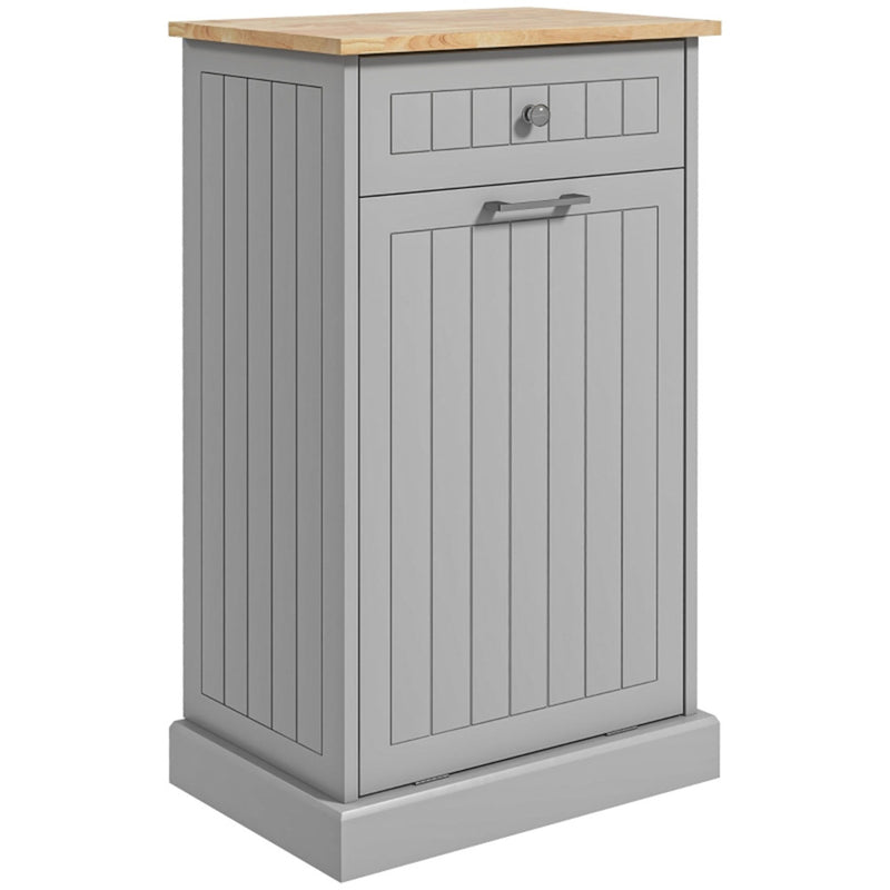 Kitchen Tilt Out Trash Bin Cabinet Free Standing Recycling Cabinet