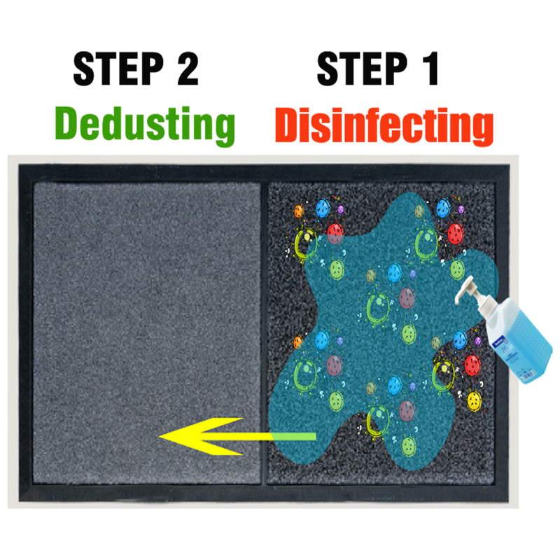 2 in 1 Disinfecting Sanitizing Floor Entrance Mat