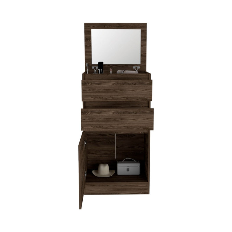 Dresser Asturias, Jewerly Box, Dark Walnut Finish-6