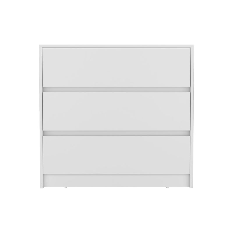 Dresser Maldus, Three Drawers, White Finish-5