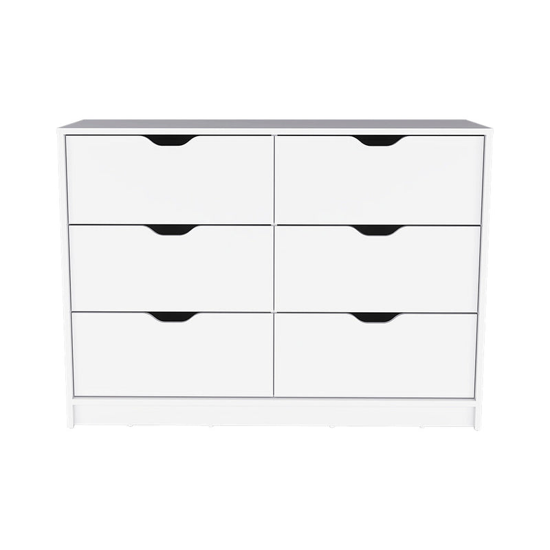 Dresser Curio, Four Drawers, White Finish-4