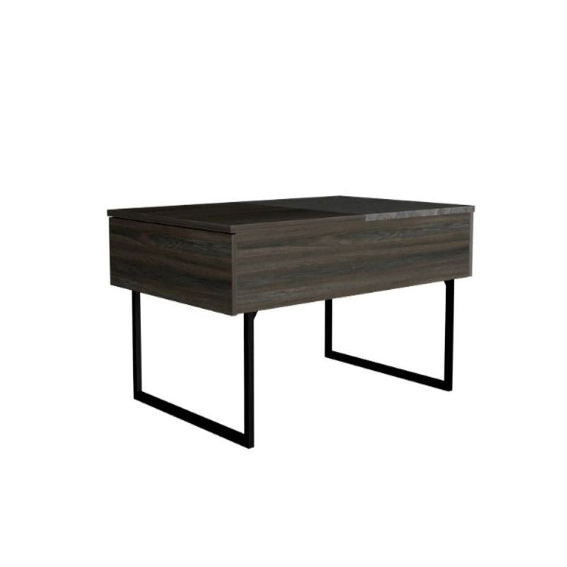 Lift Top Coffee Table 2 Dazza, One Drawer, Carbon Espresso / Onyx Finish-5