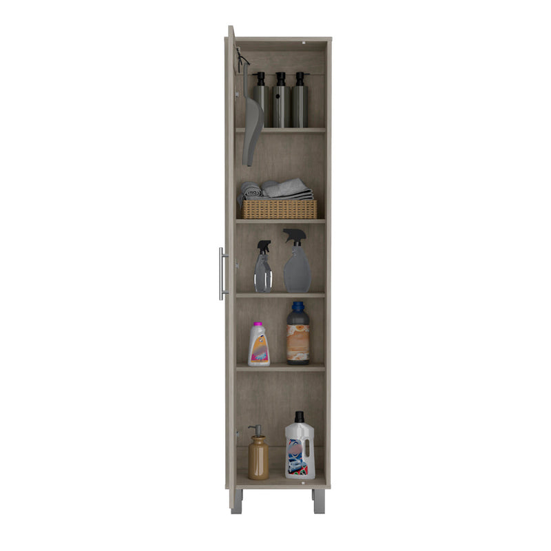 Cabinet Storage,Cabinet, Buccan, Concrete Gray Finish-2