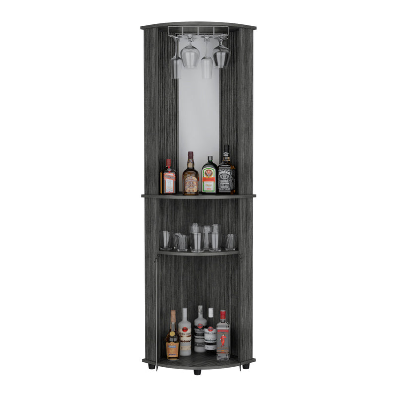 Bar Cabinet Corner,Bar Cabinet, Rialto, Smokey Oak, Smokey Oak Finish-3