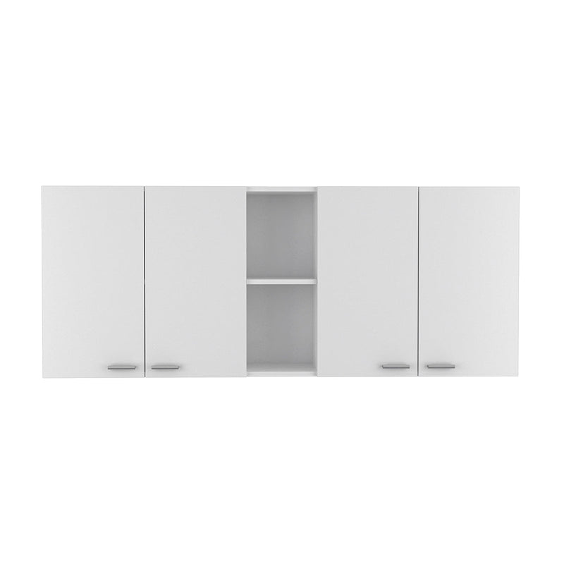 Wall Cabinet Ontario, Double Door, White Finish-4