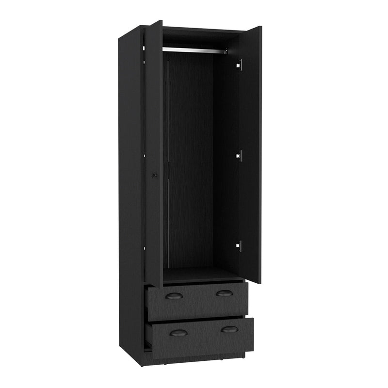 Armoire Hobbs, Black Wengue Finish-5