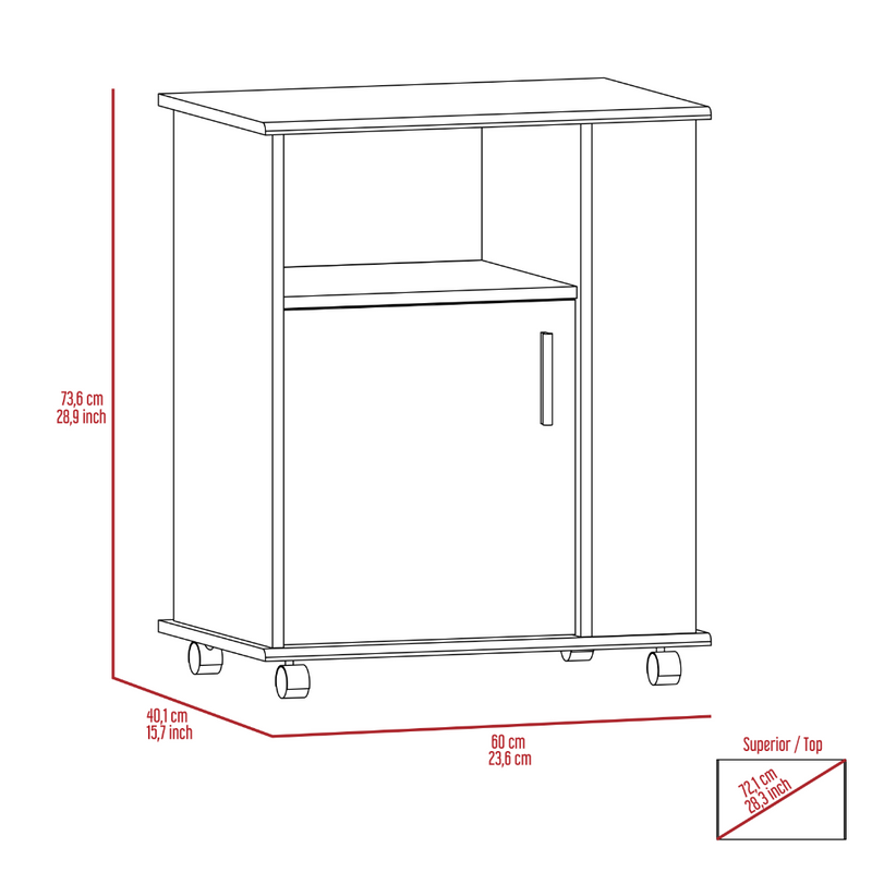 Lower Microwave Cabinet Kit, Black Wengue Finish-7